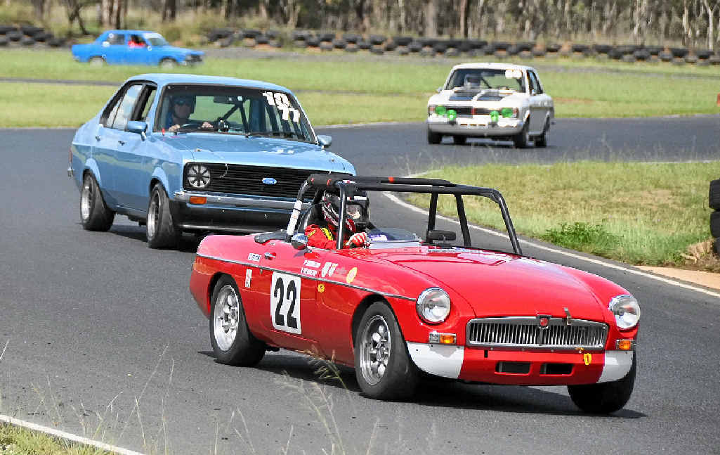 The sprints at Morgan Park Raceway attracted as many as 130 competitors from far and wide. The sprints at Morgan Park Raceway attracted as many as 130 competitors from far and wide.
